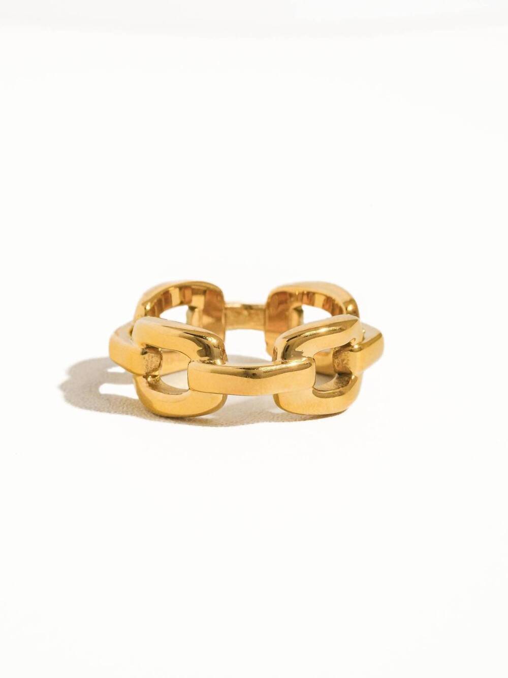 NEW FLANERIE BY MAIQ women's the abigail ring in yellow gold